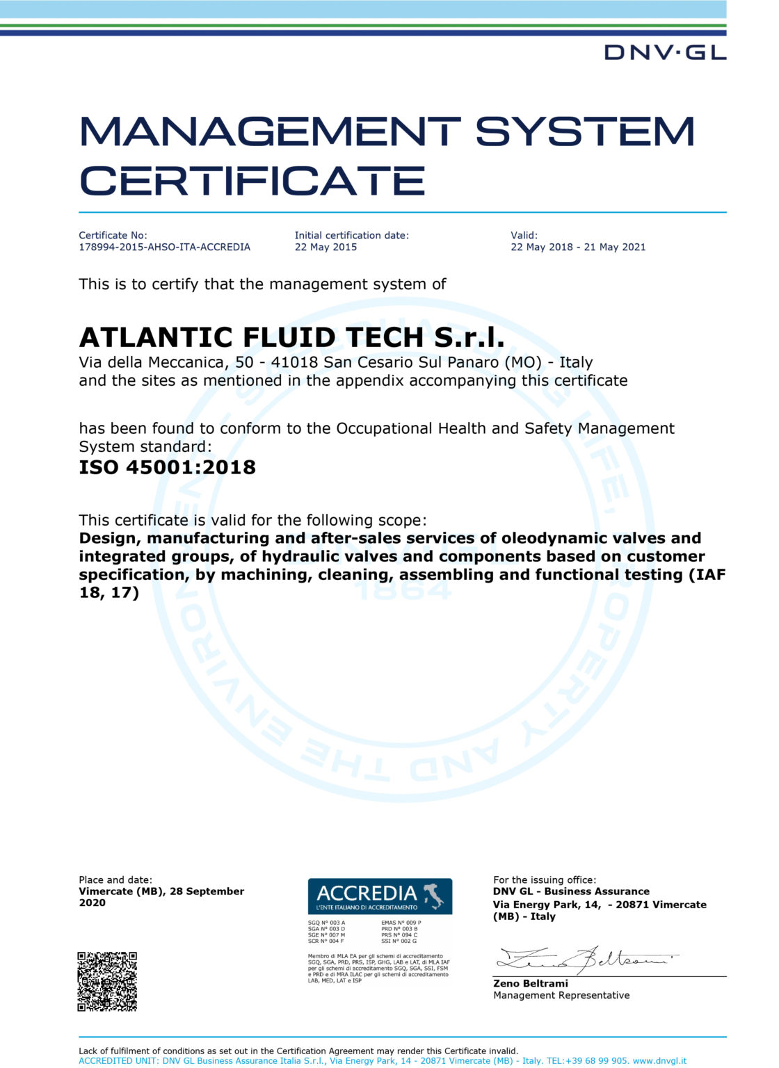 Safety and more - Atlantic Fluid Tech